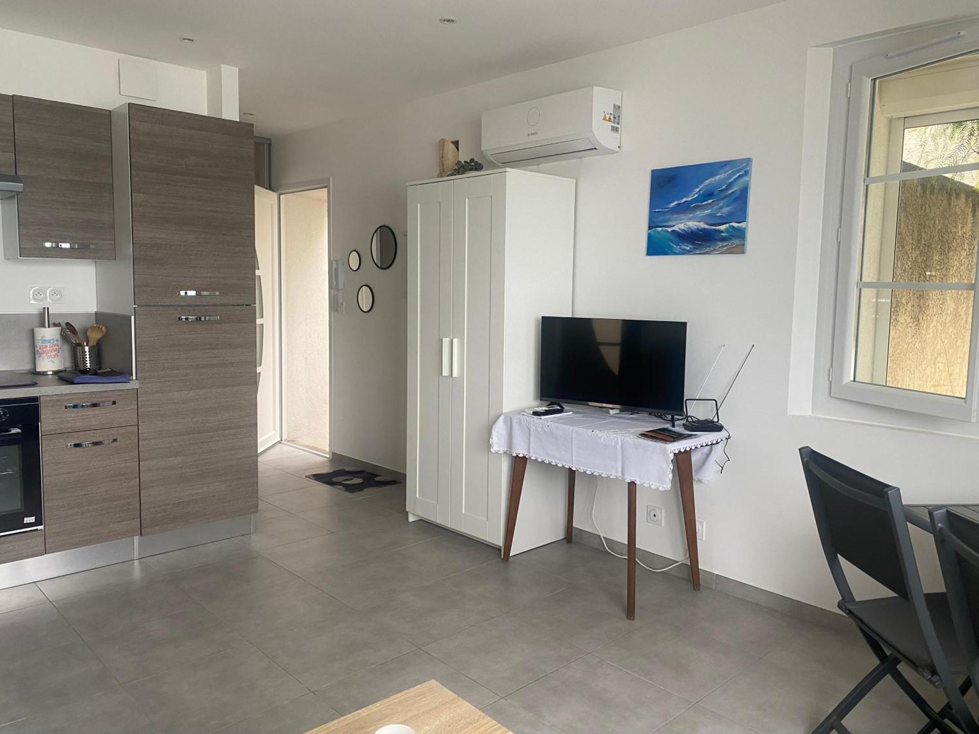 Splendide Studio Miramar Vue Mer Avec Terrasse Bandol Exterior foto